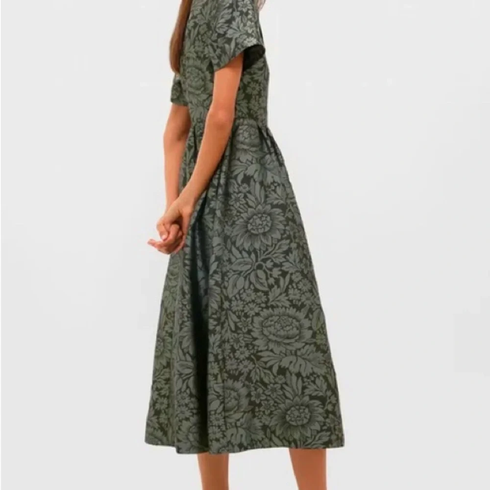 Tuckernuck Emerald Mirasol Jacquard Adelaide Dress - Picture 11 of 13